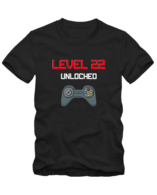 Marškinėliai Level unlock Marškinėliai Level unlock